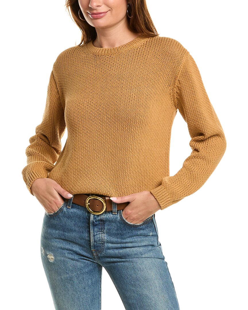 Theory Chunky Loop Sweater In Brown