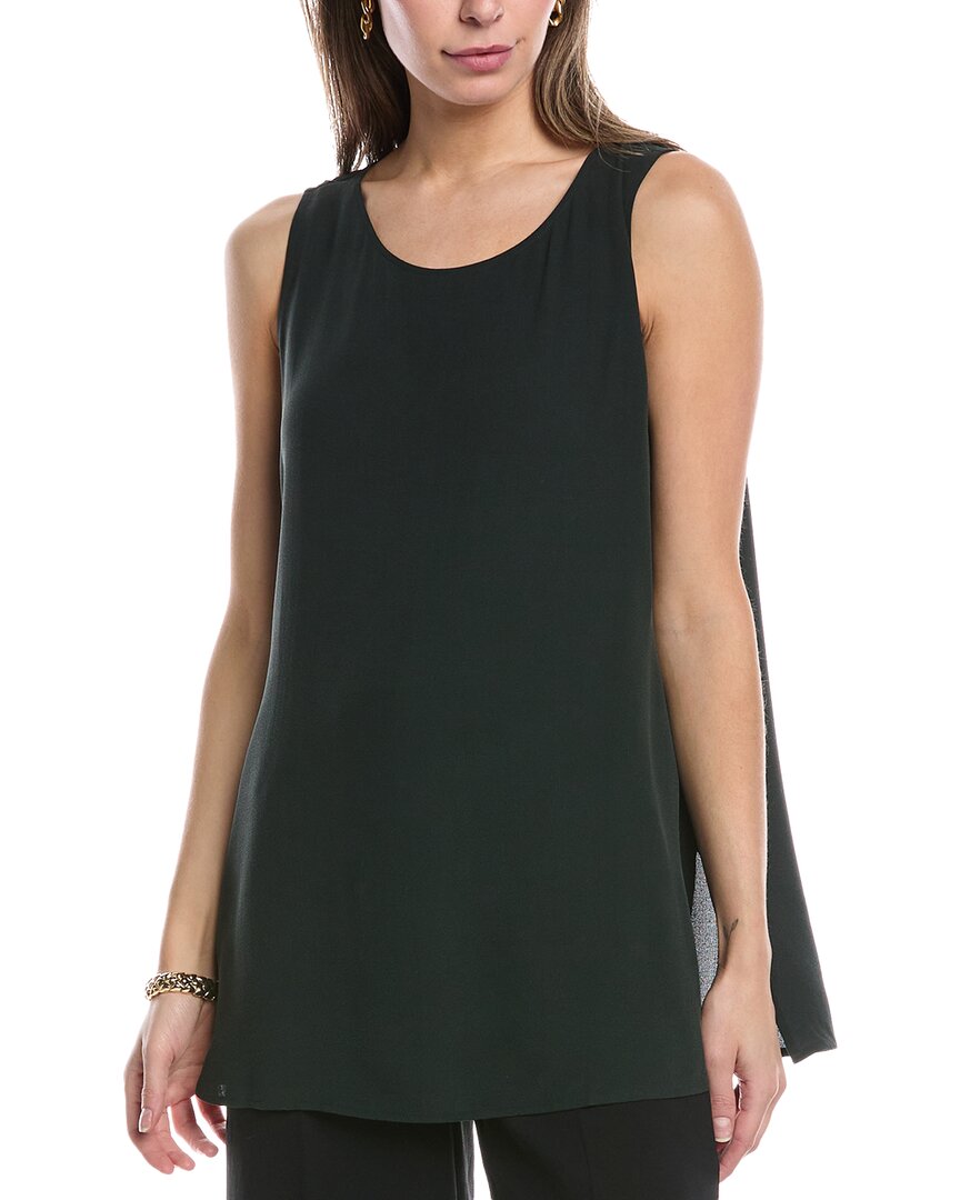 EILEEN FISHER EILEEN FISHER SLEEVELESS SILK TUNIC