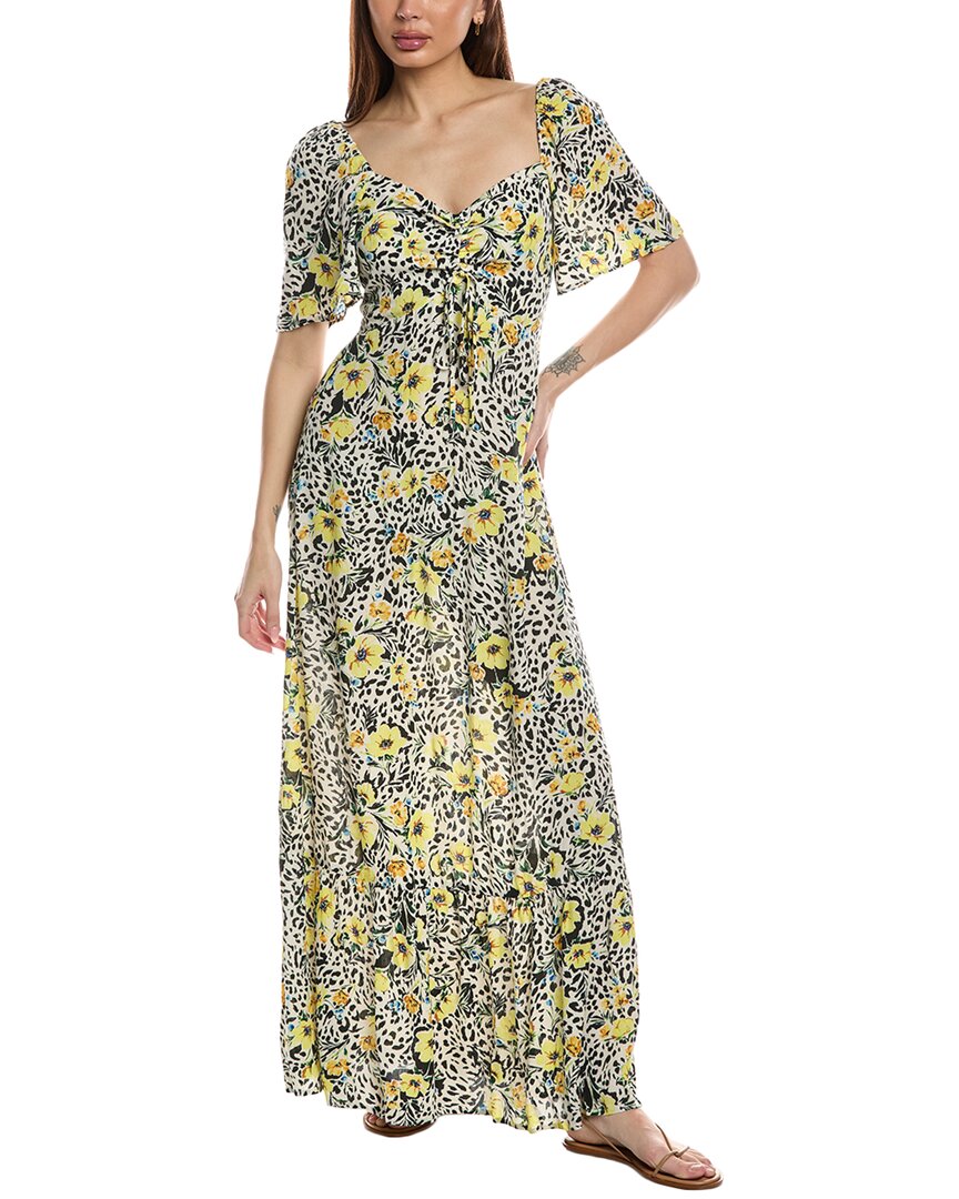 LOVESTITCH LOVESTITCH CINCHED BODICE MAXI DRESS 