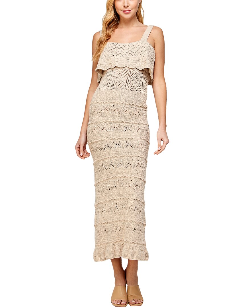 Shop Koko + Mason Crochet Midi Dress