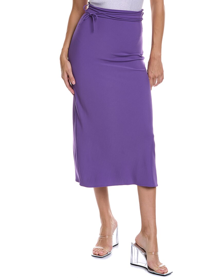 Shop Iro Zimon Skirt In Purple
