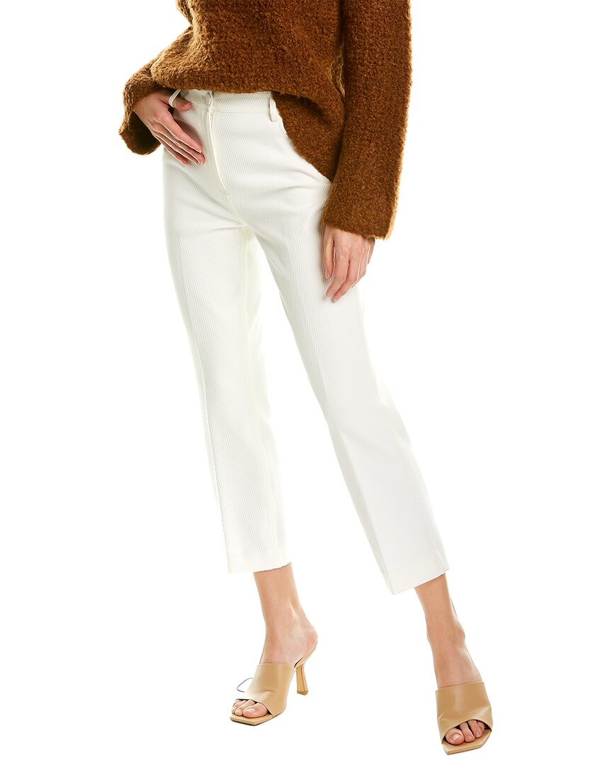 Shop Theory Summer Knit Straight Jean In White