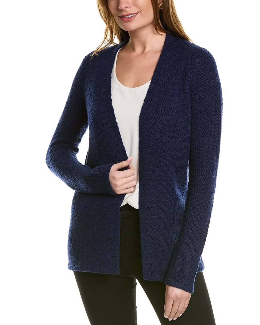Shop J.mclaughlin Wendi Wool-blend Cardigan In Blue