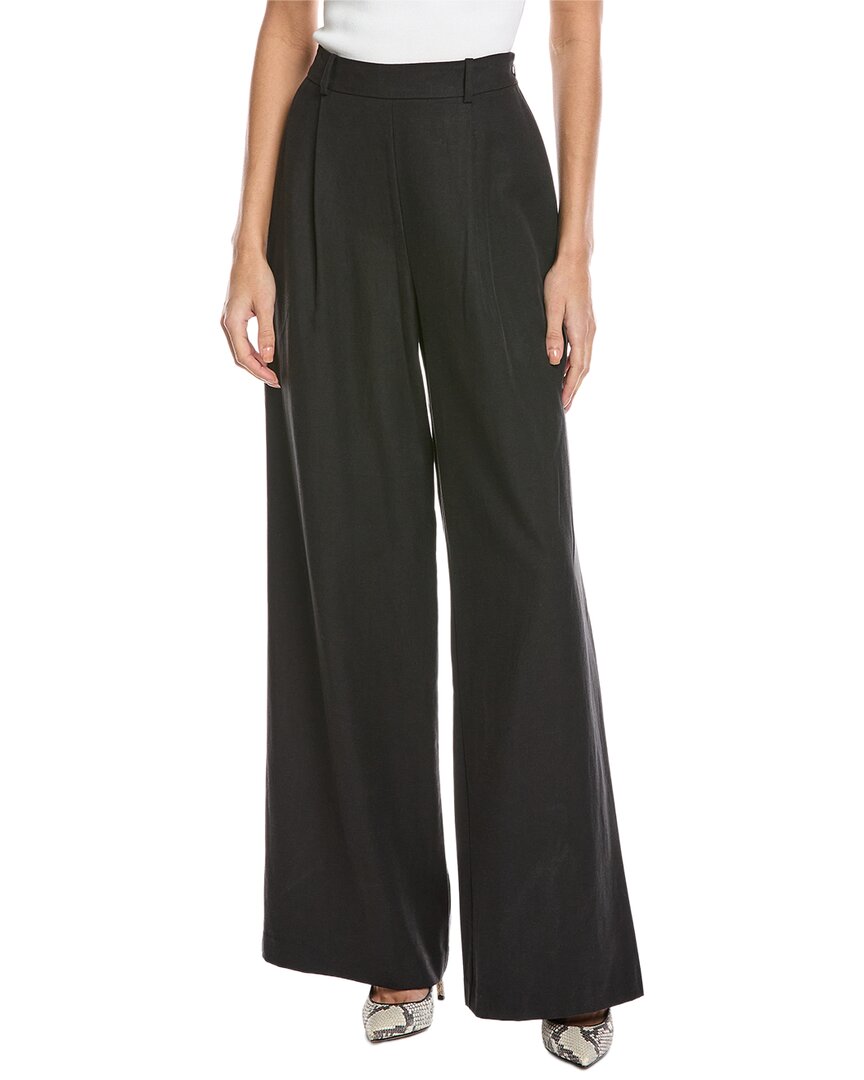 Toccin Hailey Wide Leg Trouser In Black