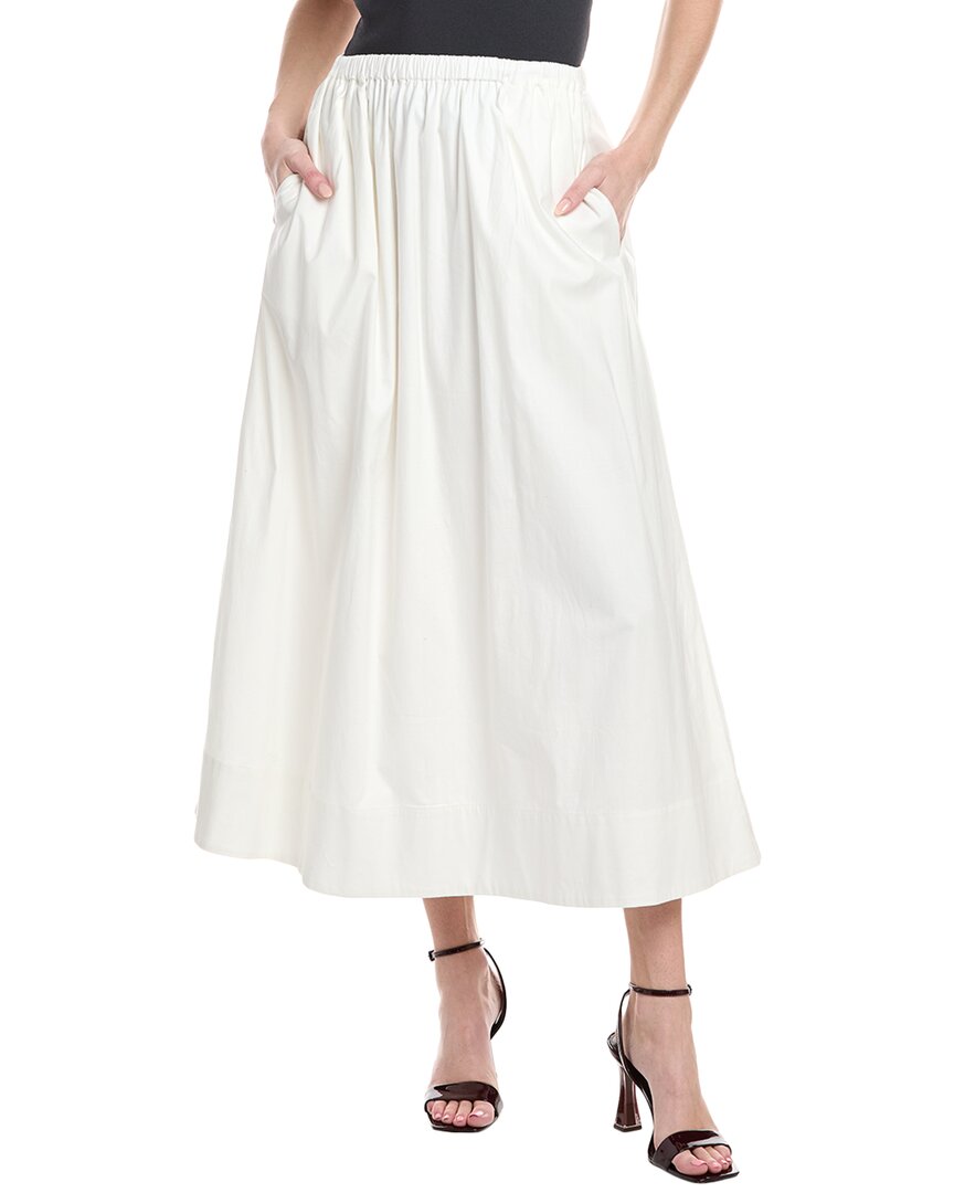 Serenette Maxi Skirt In White