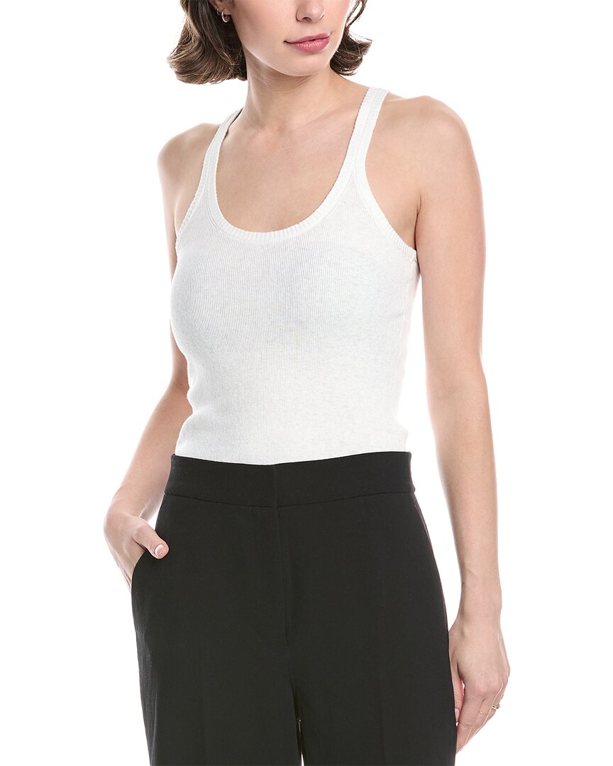 ENZA COSTA ENZA COSTA KNIT STRAPPY LINEN-BLEND TANK