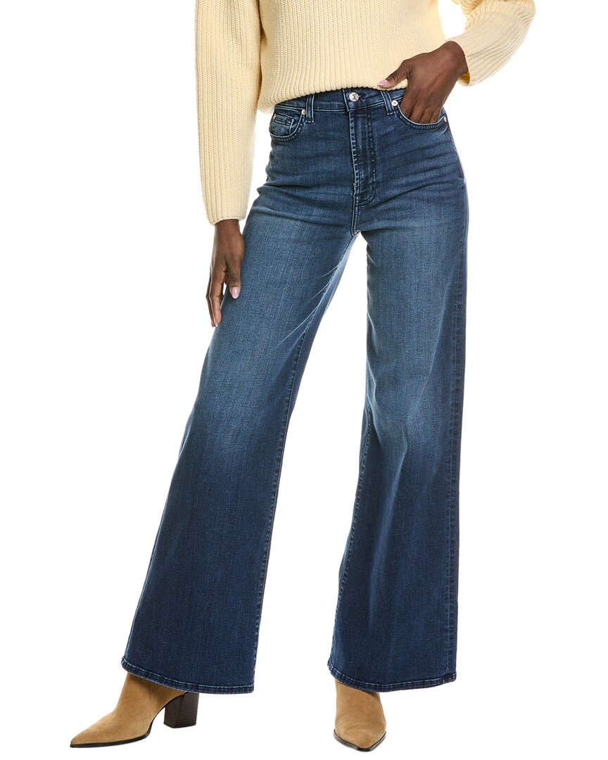 7 For All Mankind Jo Ultra High-rise Tangeri Jean In Blue