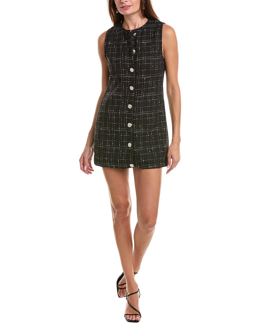 Avantlook Mini Dress In Black