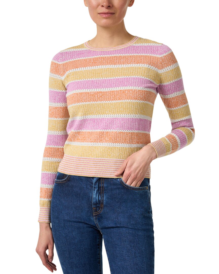 Shop Veronica Beard Raimi Linen-blend Sweater