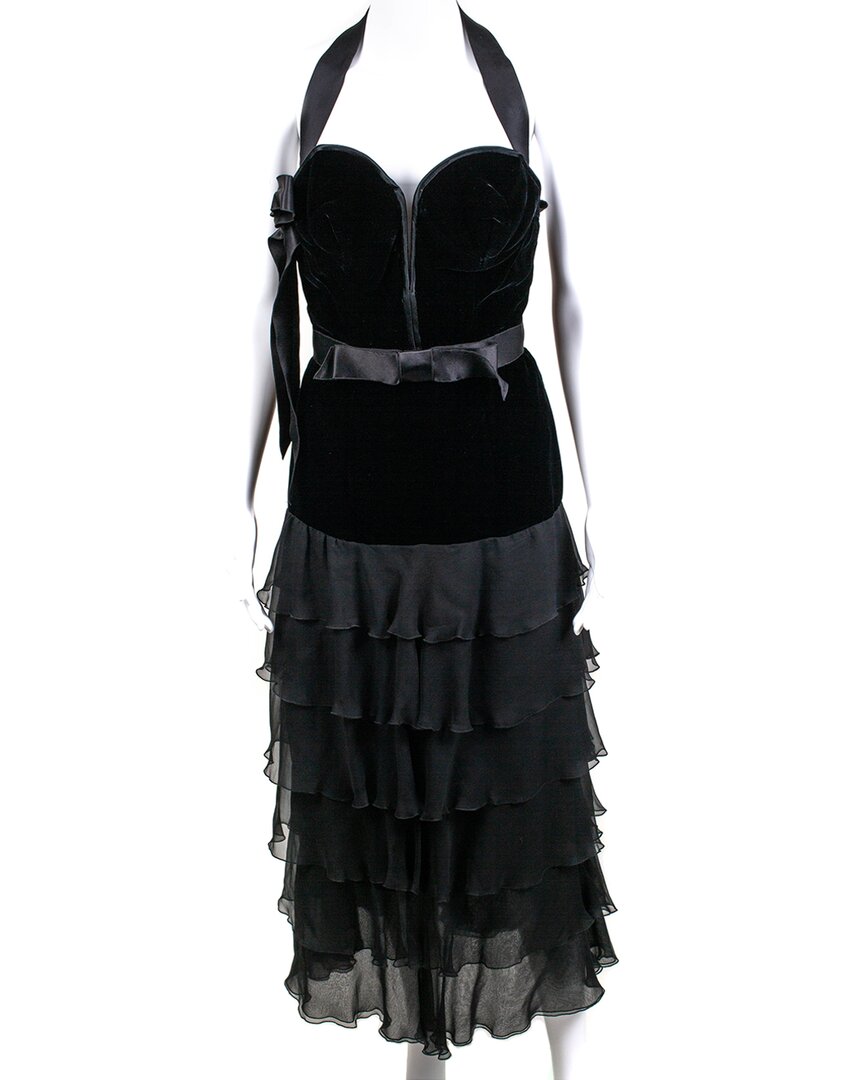 Valentino Silk Chiffon Runway Gown, Size Us 12, Never Worn (authentic )