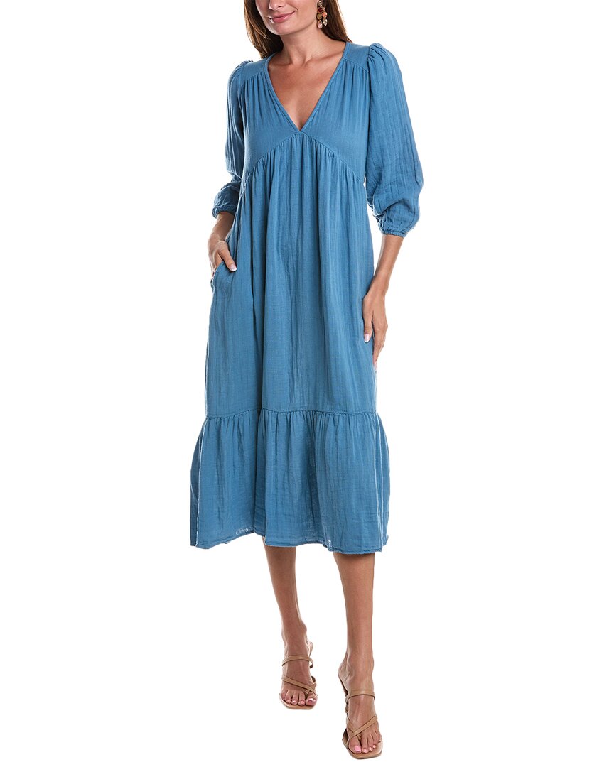 Elan Midi Dress In Blue