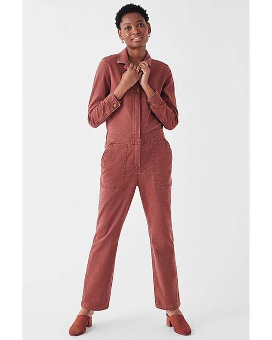 Shop Faherty Overland Twill Jumpsuit