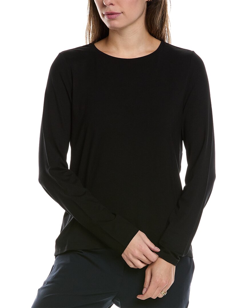 Eileen Fisher T-shirt In Black