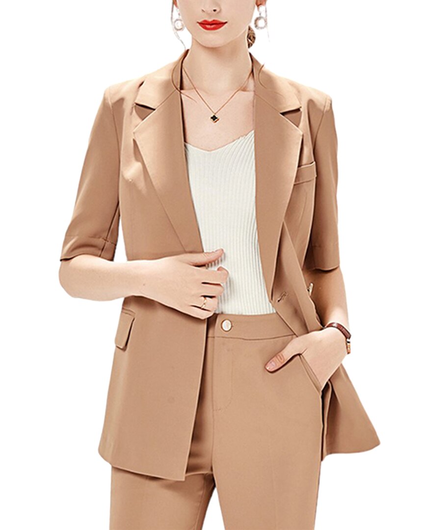 Anette Blazer In Brown