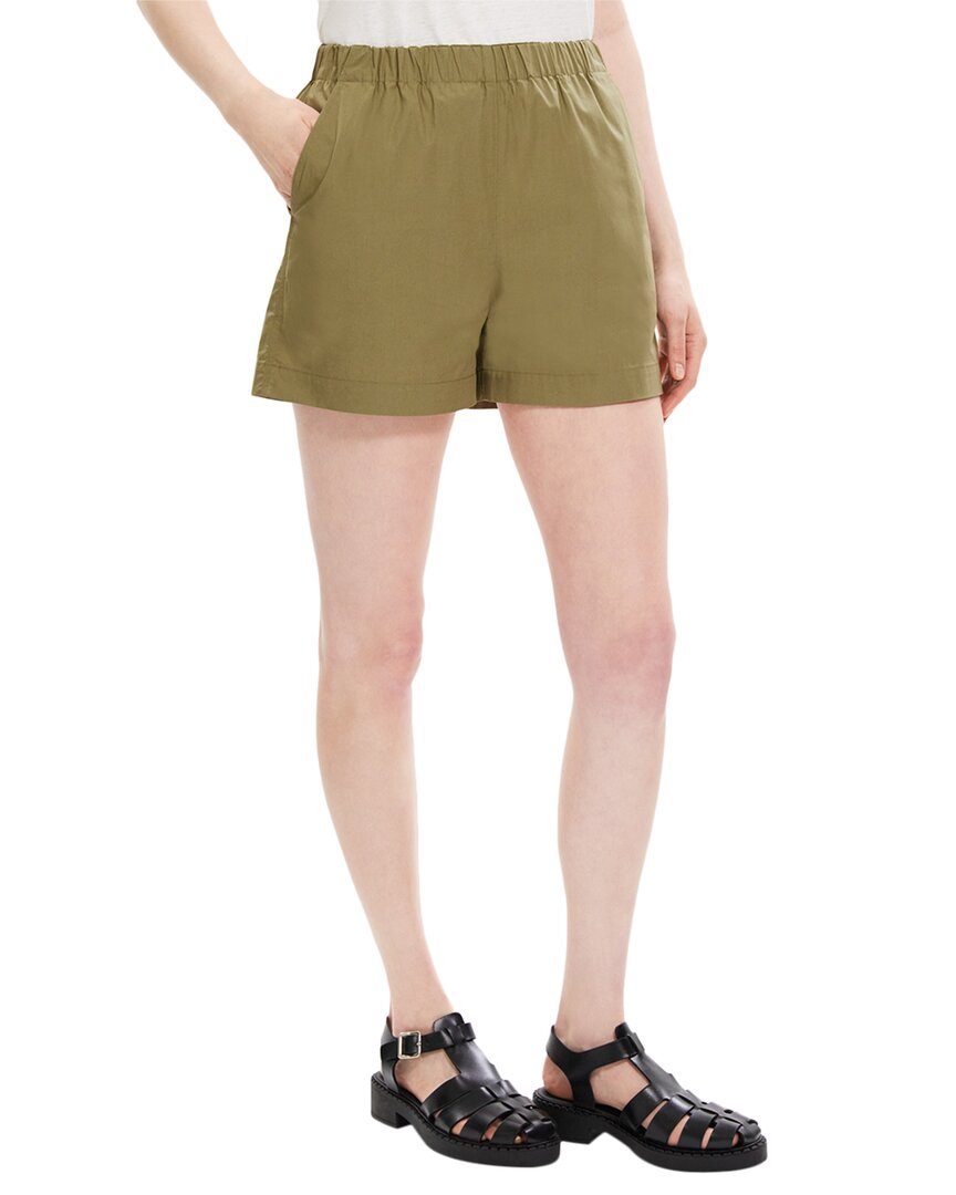 Theory City Stretch Twill Shorts