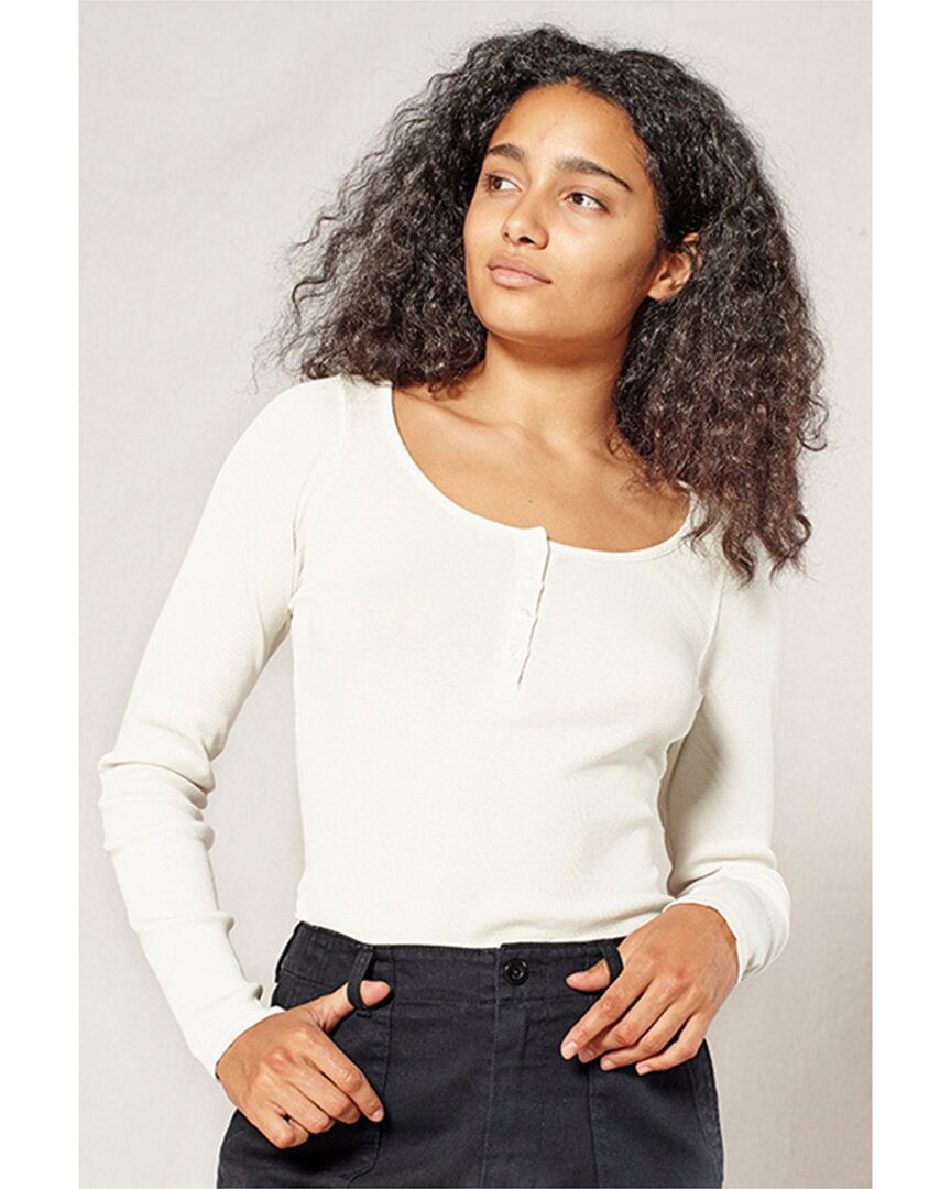 Shop Outerknown Crescent Rib Henley