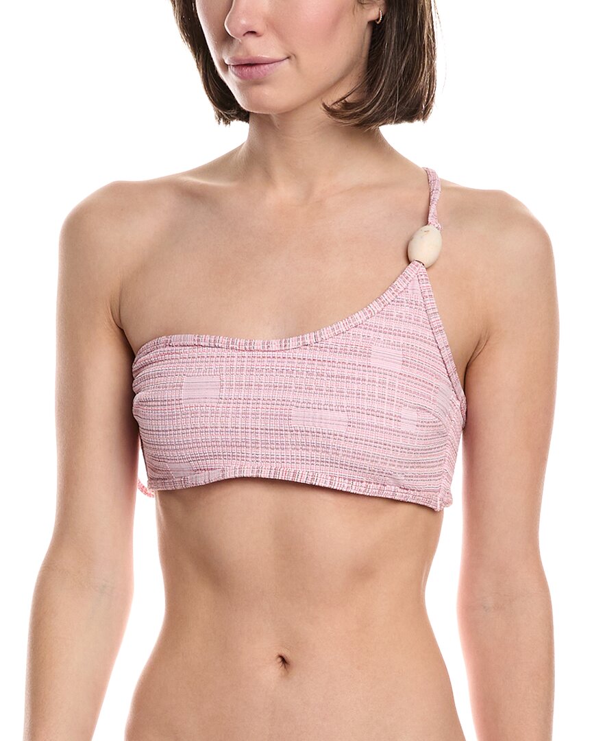 Devon Windsor Nyra Bikini Top In Purple