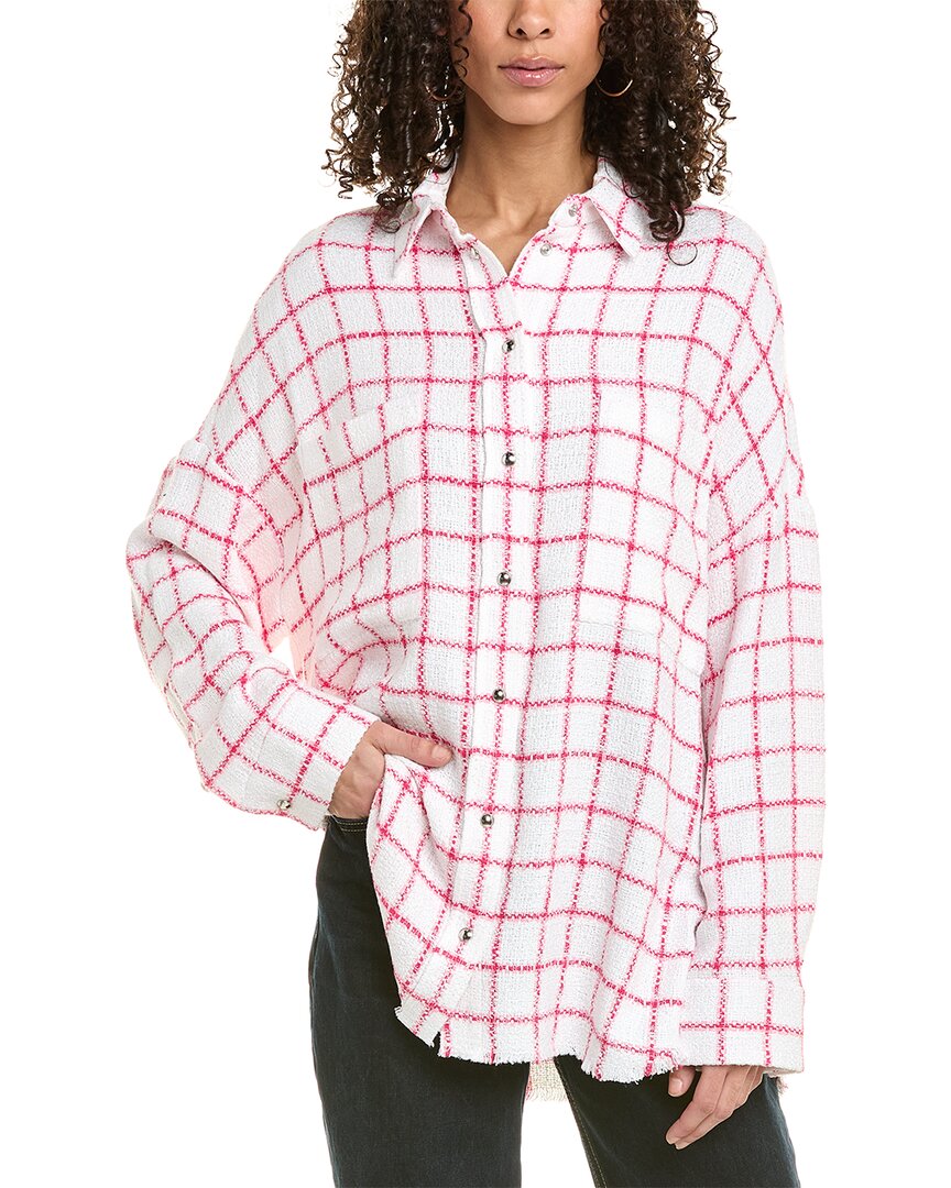 Shop Iro Over Shirt In Pink