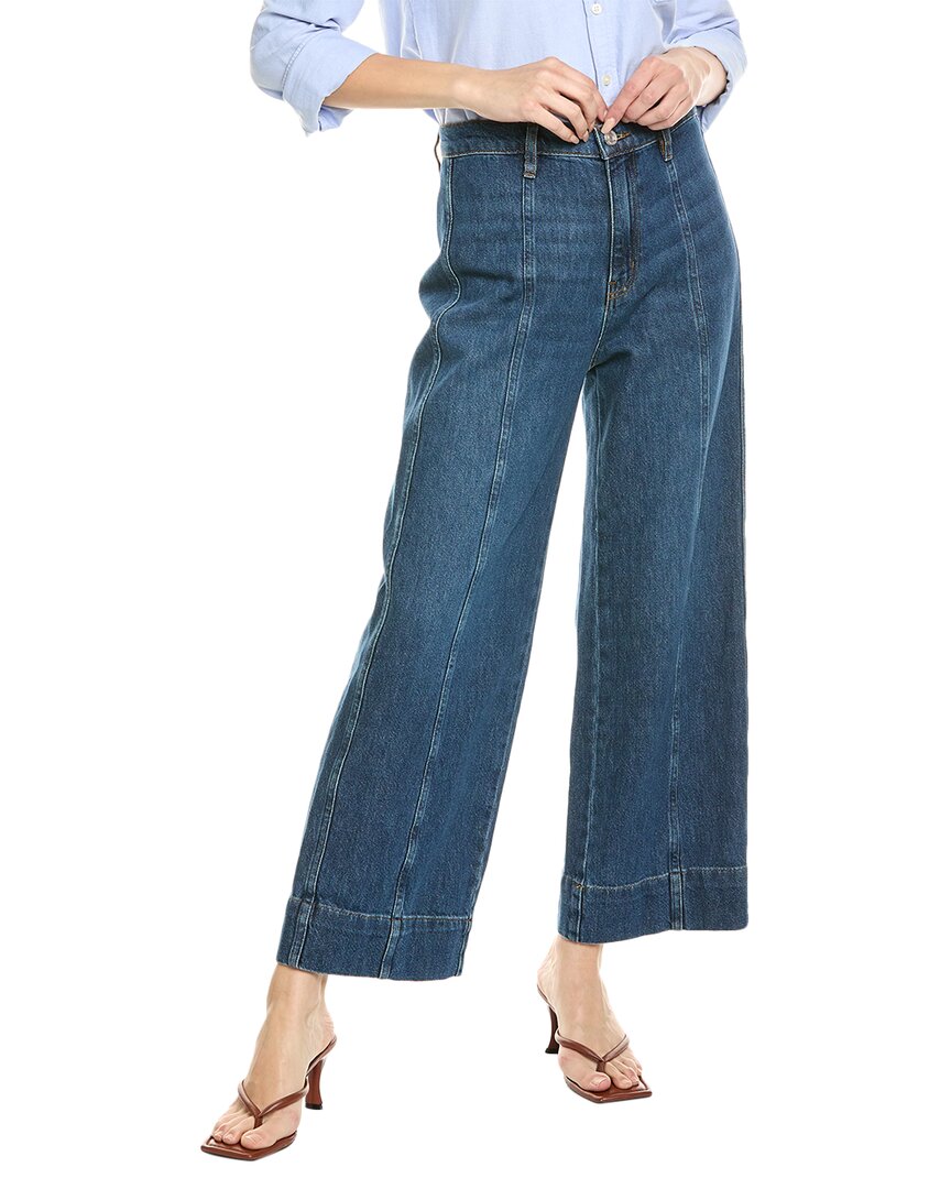 Shop Frame Denim The Seamed Etta Wide Leg Jean