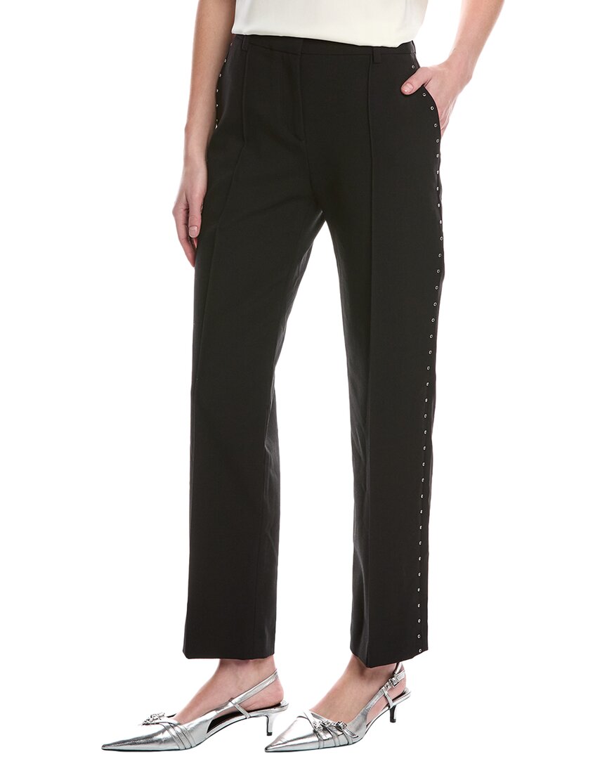 Rag & Bone Cosette Wool-blend Pant In Black