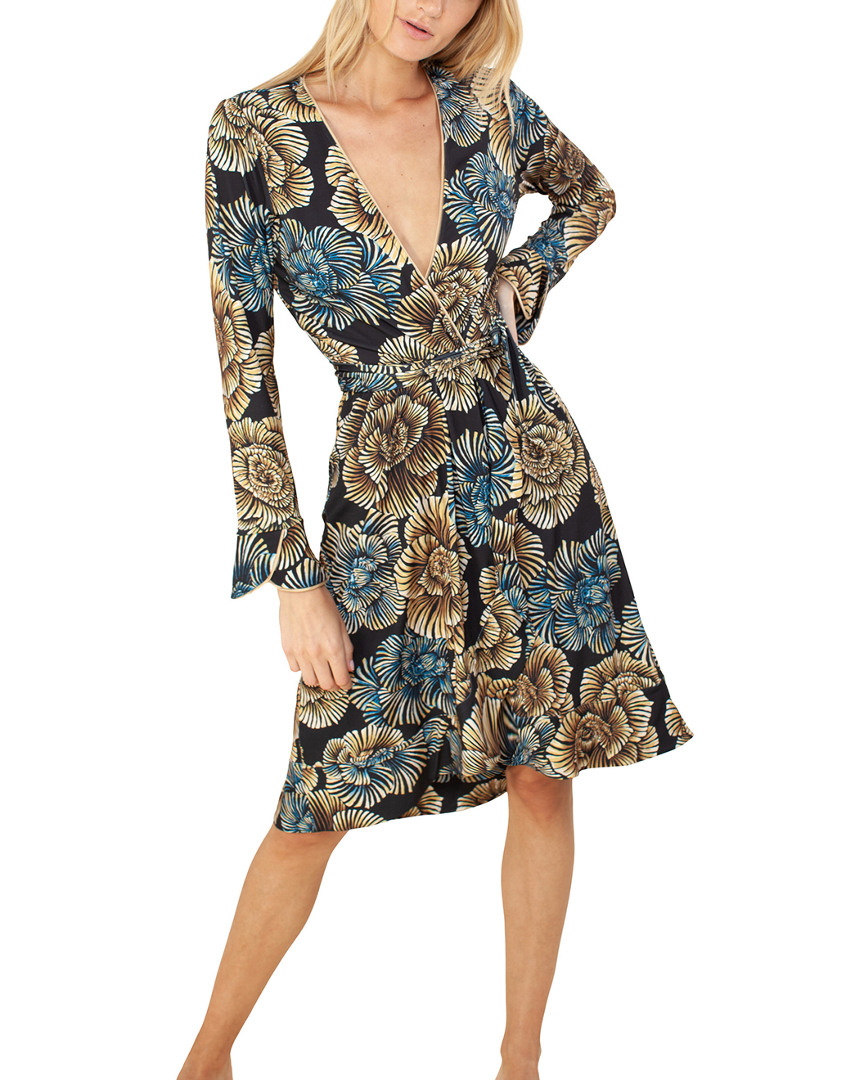 Image of Hale Bob Faux Wrap Dress