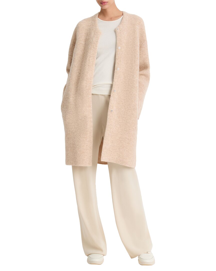 Vince Textured Soft Sculpt Cardigan Sweater