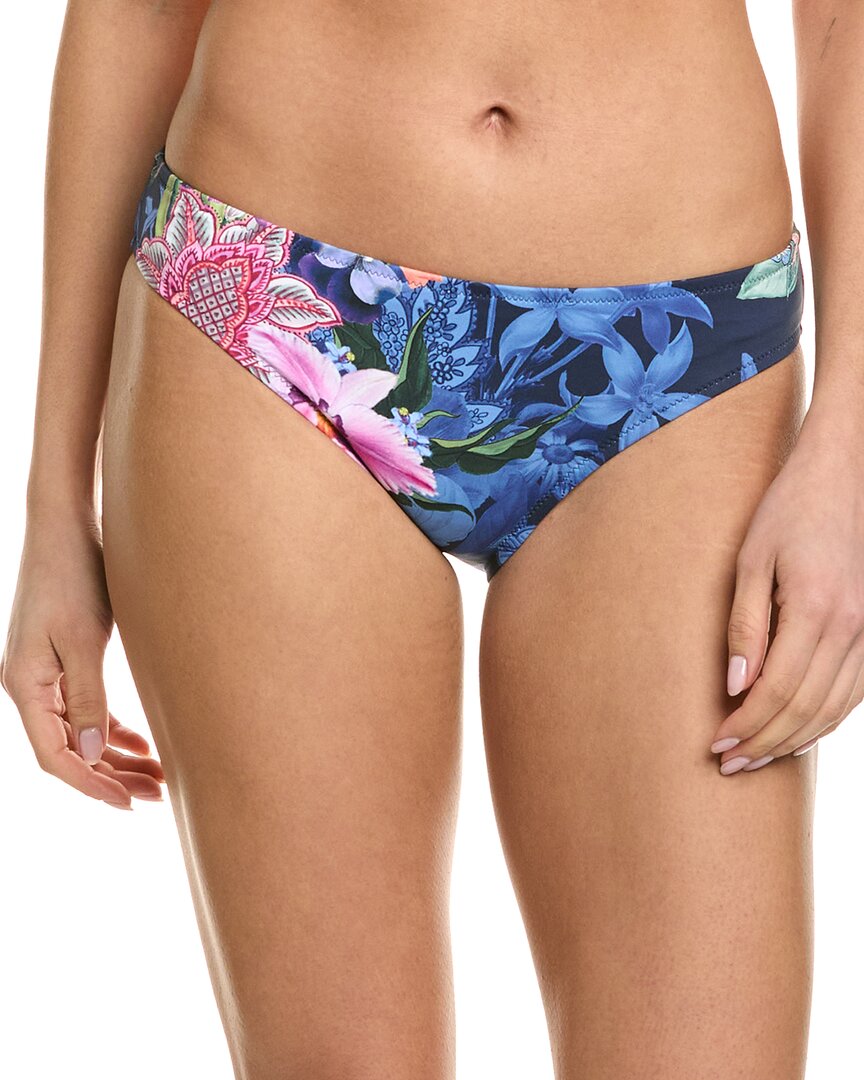 Johnny Was Hipster Bikini Bottom In Blue