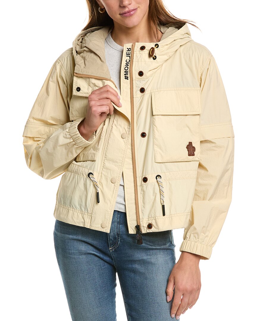 Moncler Limosee Jacket In Brown