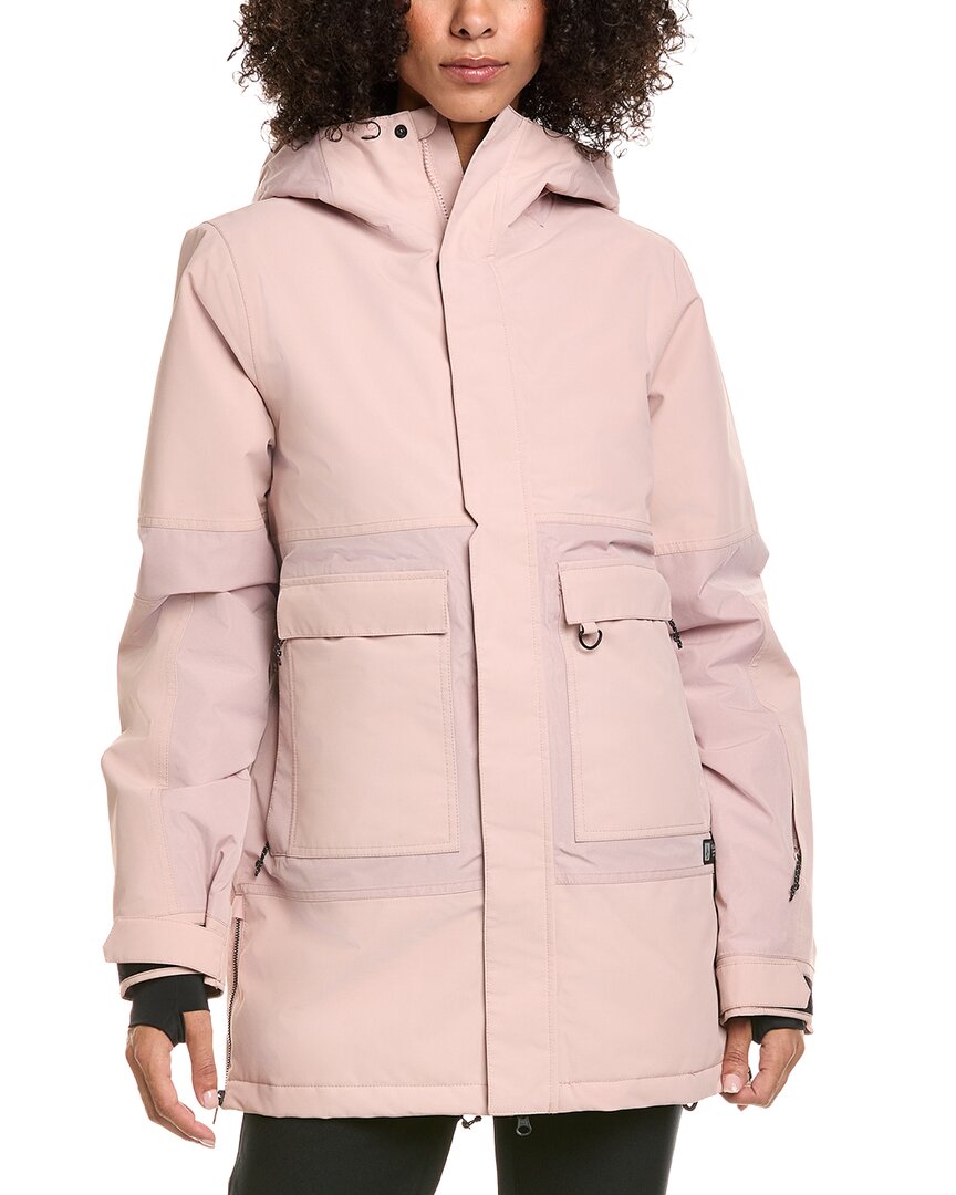 Volcom Larx Parka In Pink