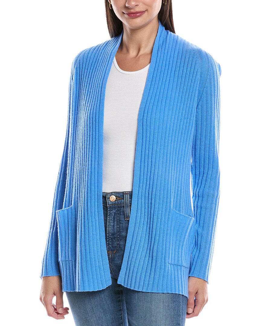 Alashan Cashmere Cozy Rib Raglan Cashmere Duster In Multi