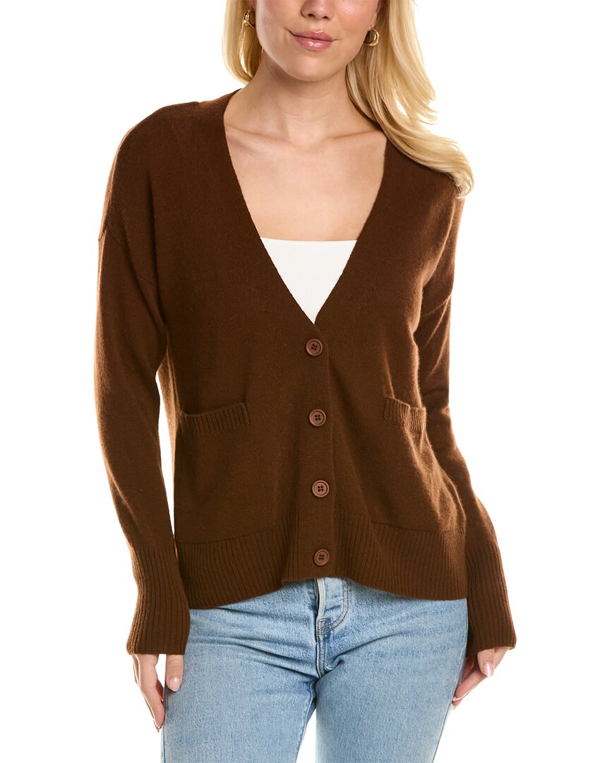 525 america relaxed pocket cashmere cardigan