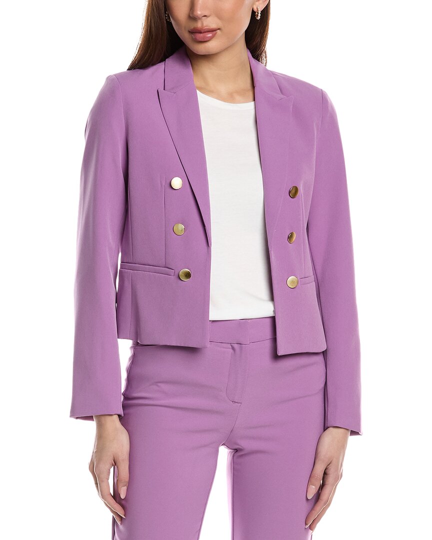 Nanette Lepore Nolita Blazer In Purple