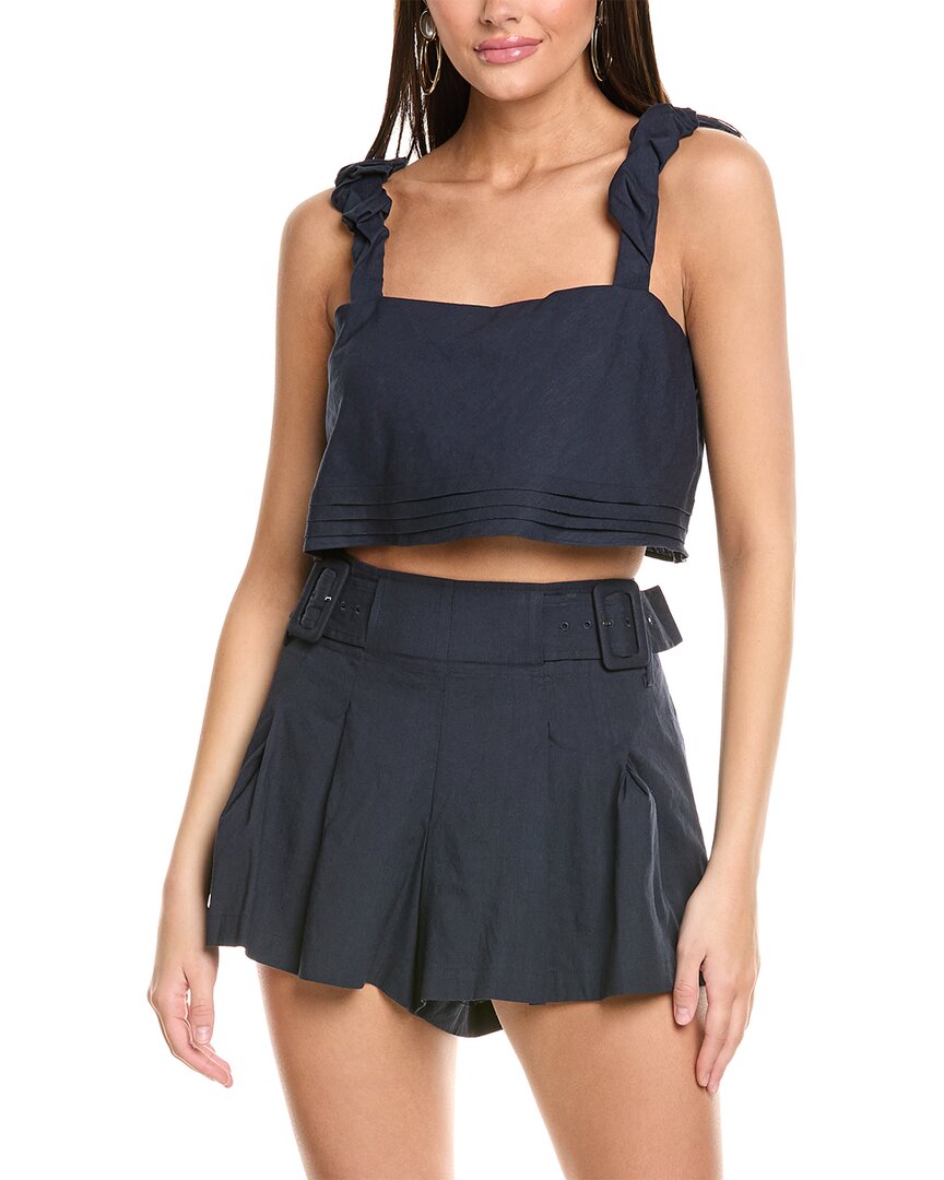 RAMY BROOK RAMY BROOK CORA LINEN-BLEND TANK