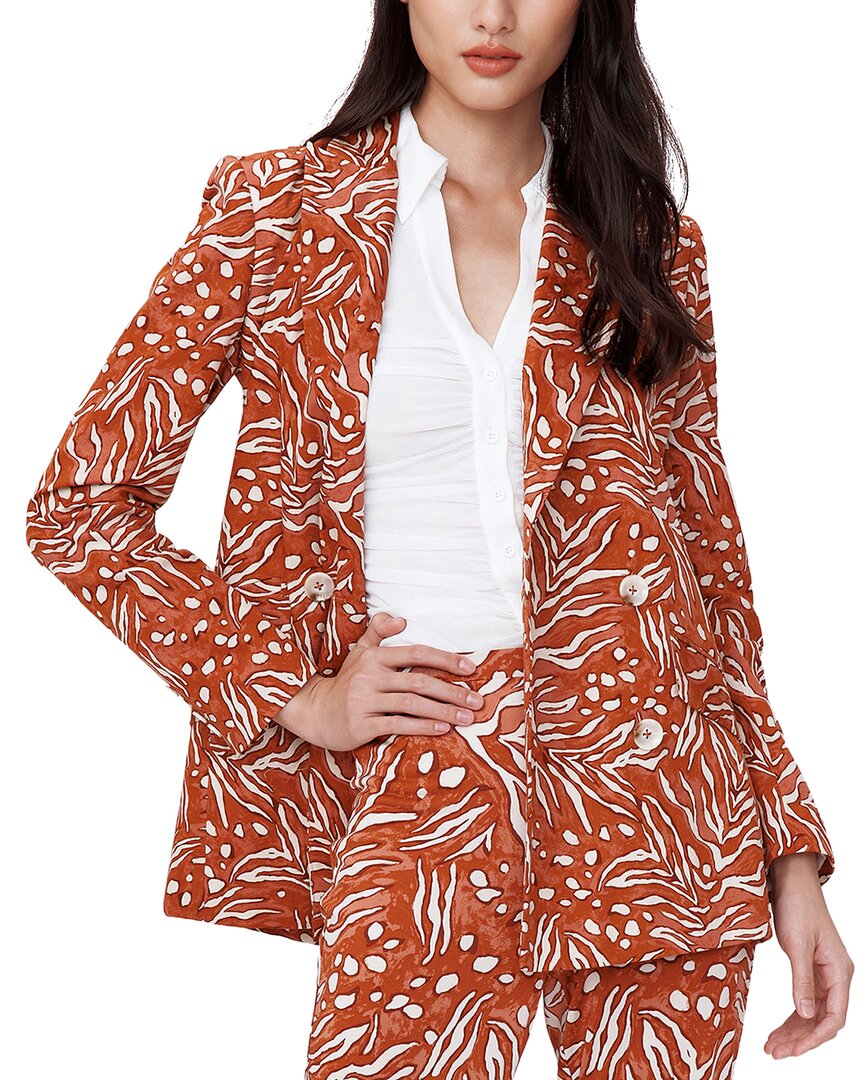 Diane Von Furstenberg Madison Linen-blend Jacket