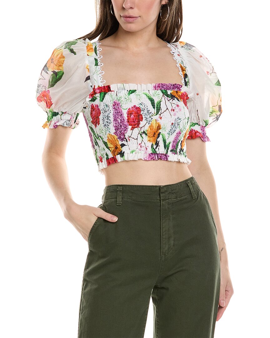 Charo Ruiz Ibiza Lirio Top In White
