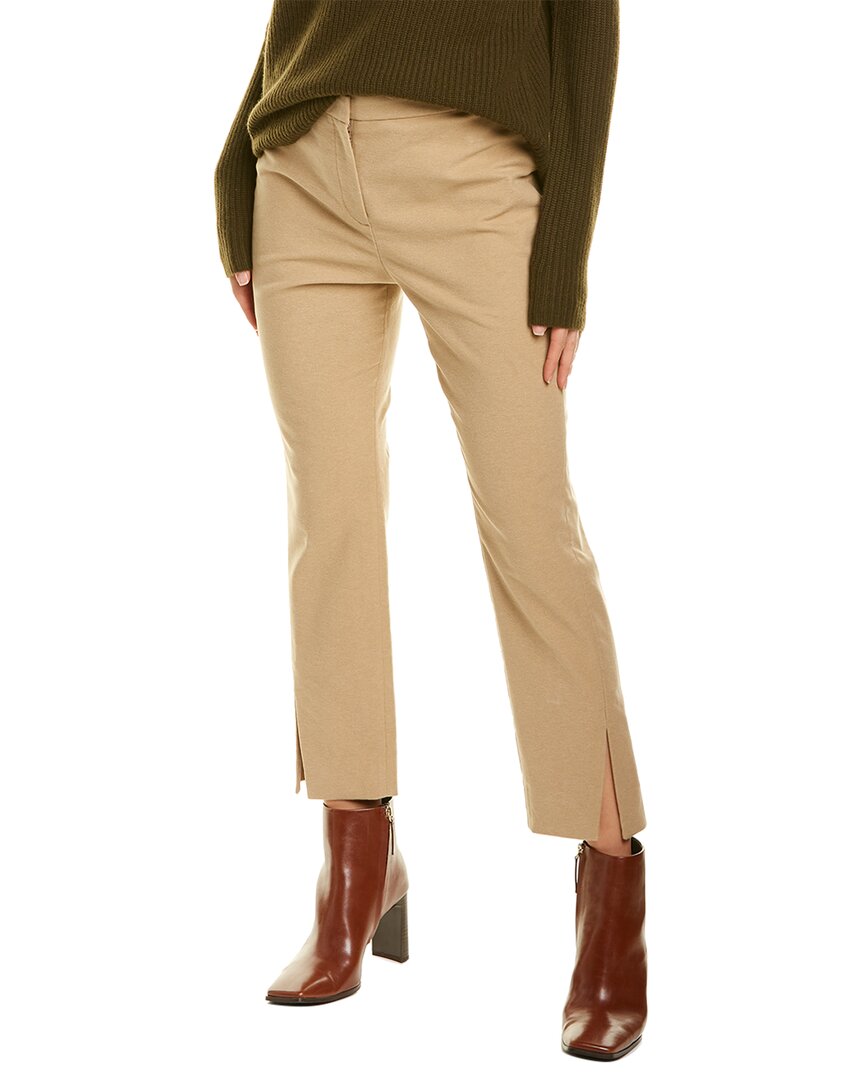 Shop Theory Straight Pant In Brown