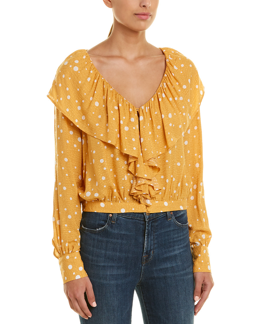 Image of LUMIERE Polka Dot Top