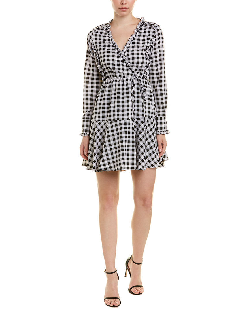 Image of Harper Checked A-Line Dress