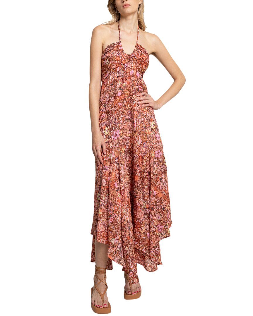 Shop A.l.c . Amina Silk-blend Dress