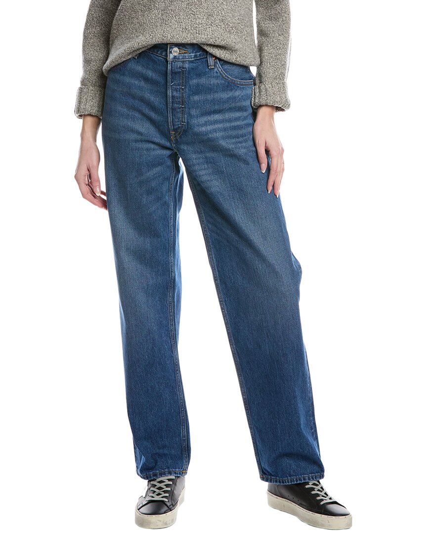Re/done Racer Taper Speedway Jean In Blue
