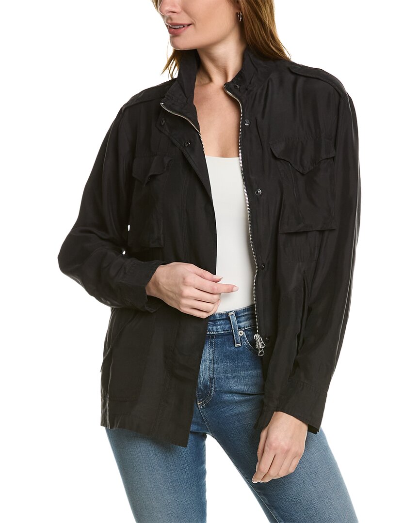 rag & bone Roth Silk Field Jacket on SALE | Saks OFF 5TH