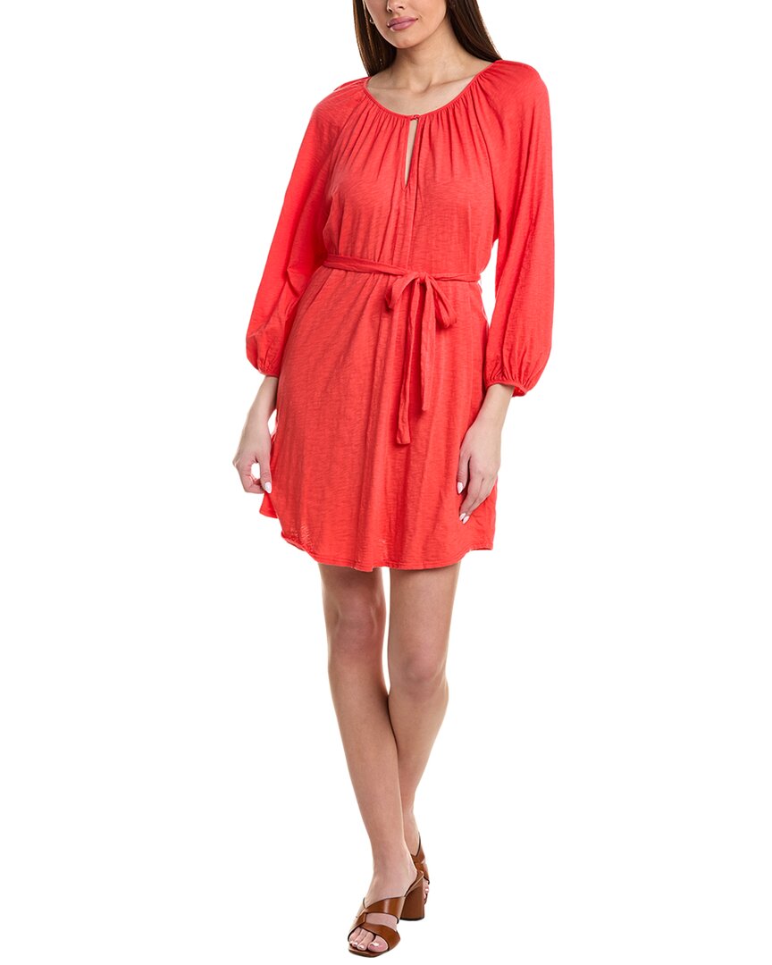Velvet By Graham & Spencer Erynn Mini Dress In Red