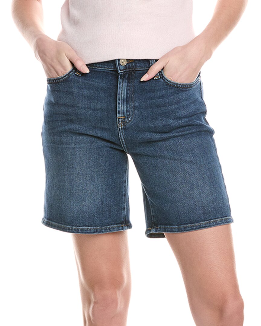 7 For All Mankind Boy Short In Blue