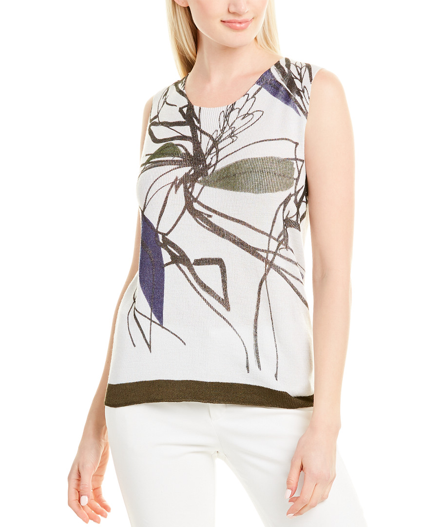 Image of Piazza Sempione Wool & Silk-Blend Top