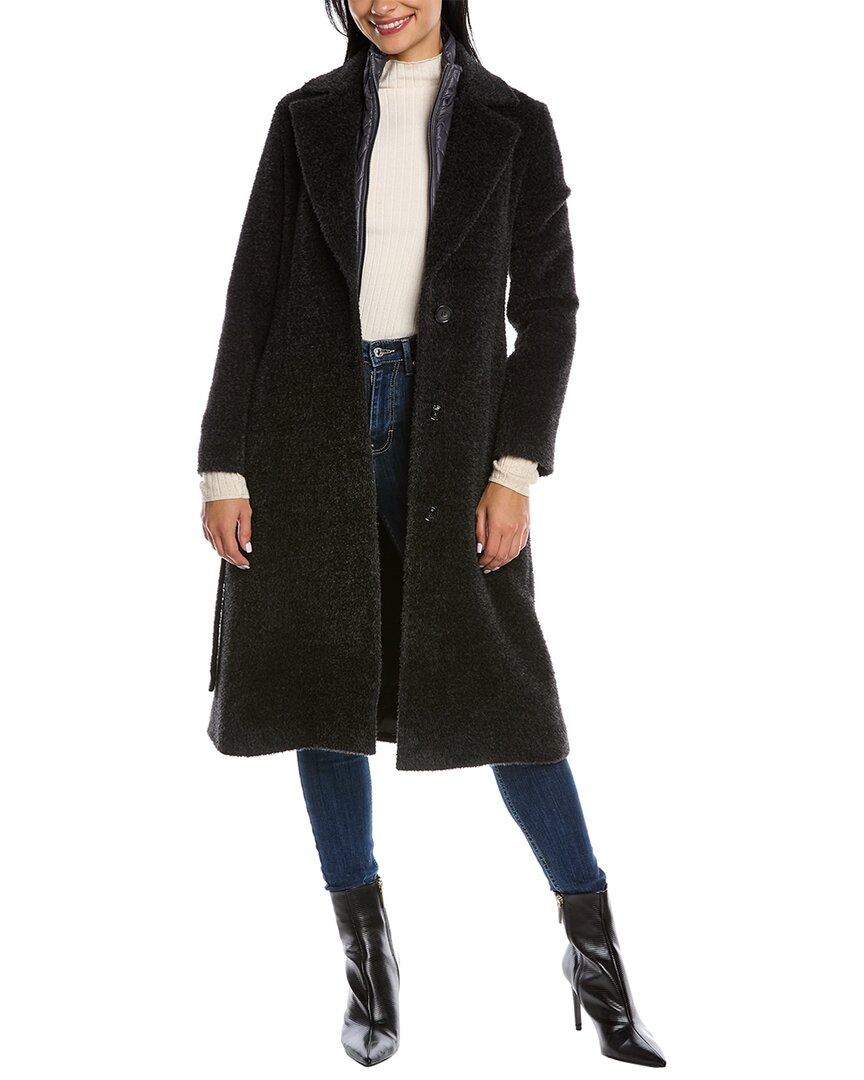 Cinzia Rocca Icons Wool & Alpaca-blend Coat In Grey | ModeSens