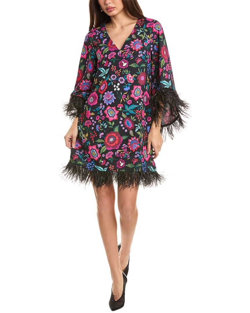 Crosby By Mollie Burch Olivia Dress In Winter Garden In Black