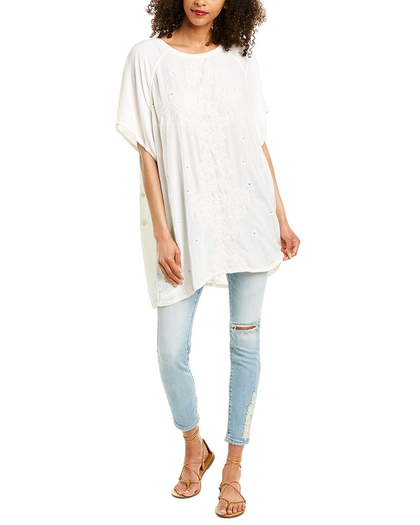 Image of Johnny Was April Silk-Blend Blouse