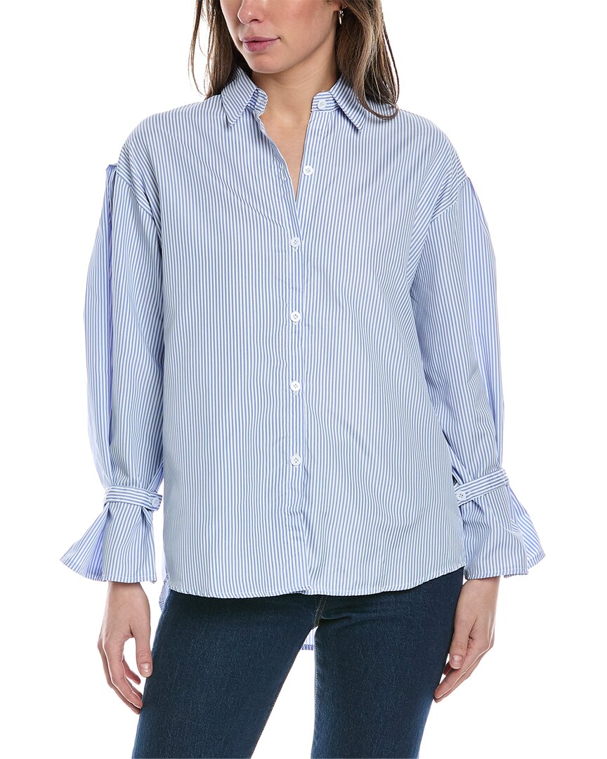 Shop To My Lovers Stripe Shirt In Blue