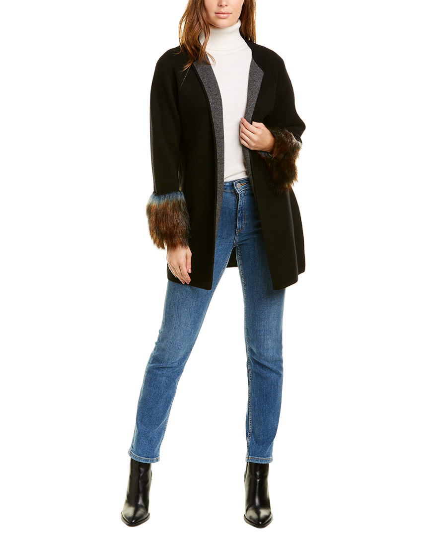 Image of J.McLaughlin Prix Cashmere & Wool-Blend Cardigan