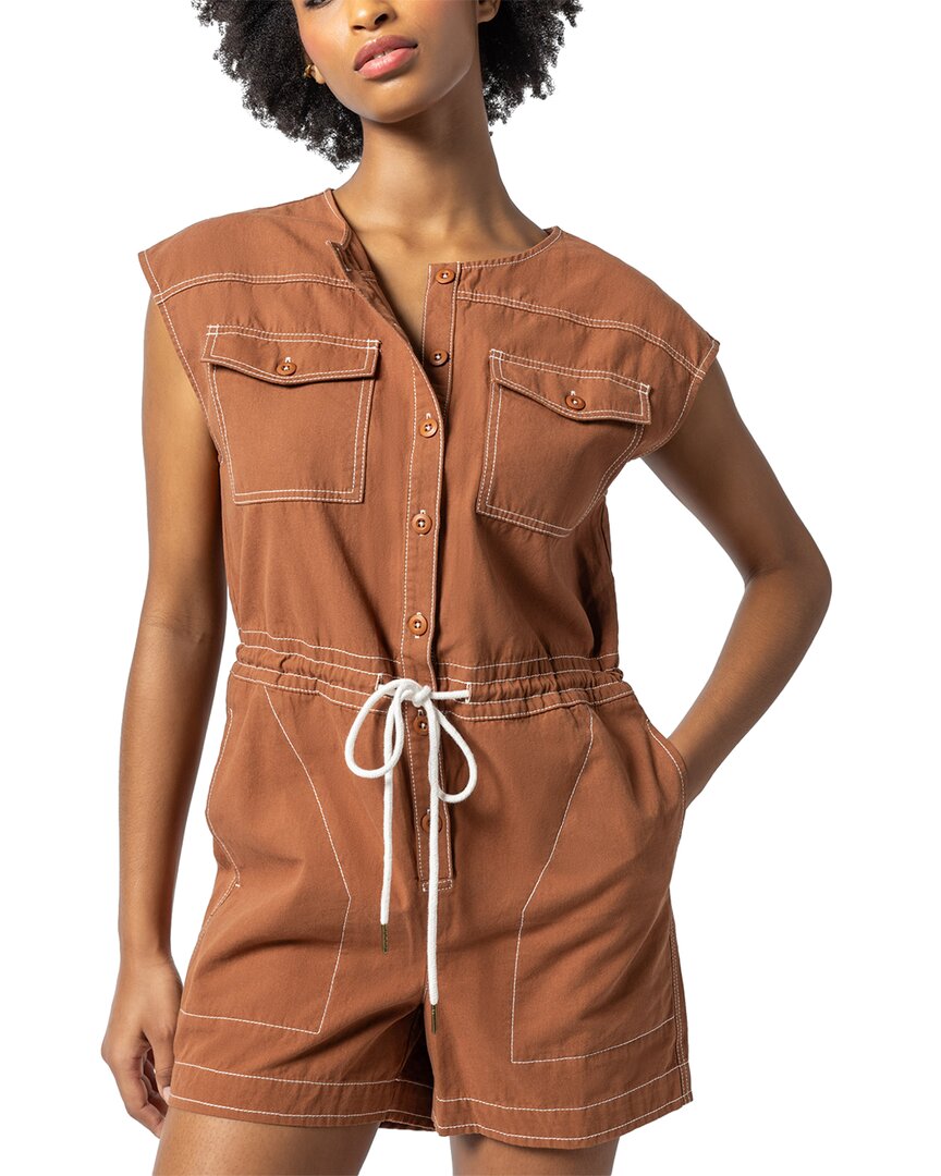 LILLA P LILLA P CANVAS ROMPER